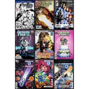 Fantastic Four 537 552 554 Antithesis 1 2 Doom Skottie Young 9x Comic Lot